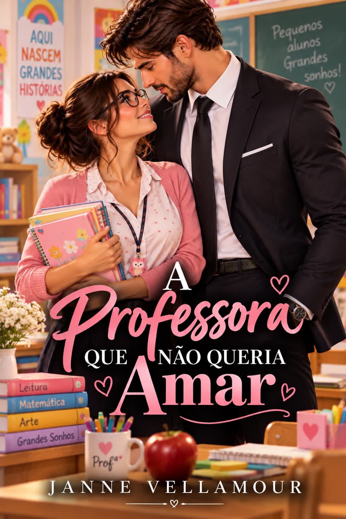 Cover art for A Professora que não Queria Amar