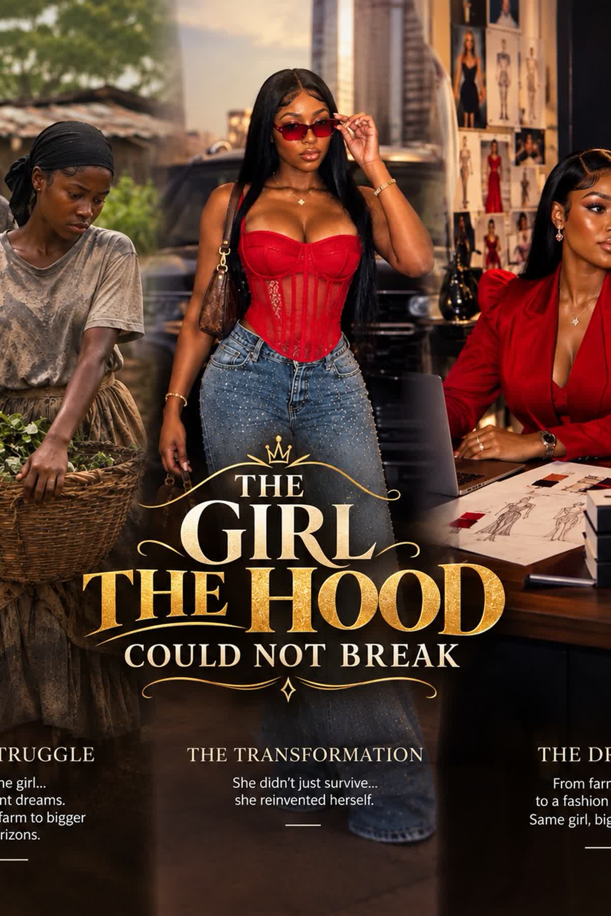 Cover art for The Girl the hood could not break.