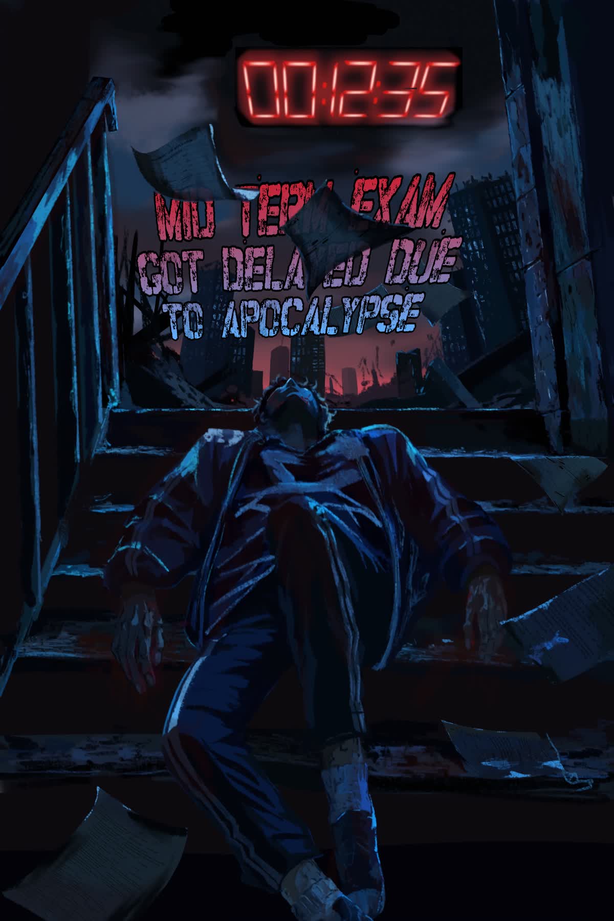 Cover art for Mid Term Exam Got Delayed due to Apocalypse